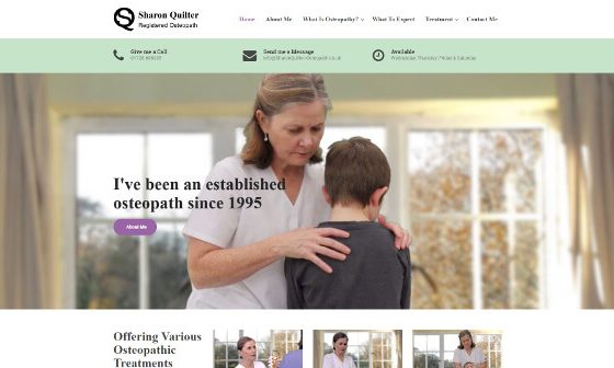 Sharon Quilter – Registered Osteopath